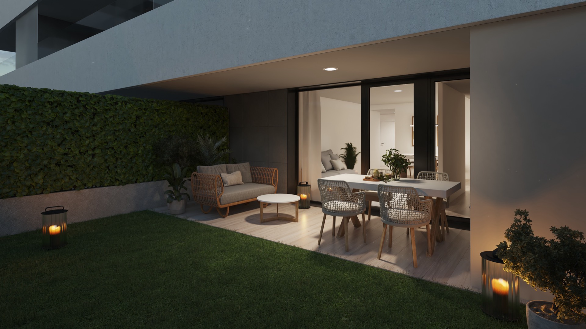 Jardín planta baja
